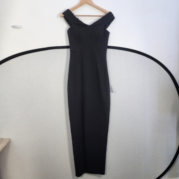 Bariano Australia Black Cocktail dress Nwt Size small - Picture 1 of 10